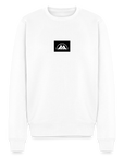 Box Logo Männer Premium Pullover - Weiß
