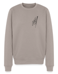 Asia Boot Männer Premium Pullover - Taupe