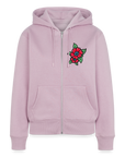Blume 2 Frauen Premium Kapuzenjacke - Altrosa