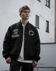 Carhartt WIP Work Varsity Bomber (black) - Blue Mountain Store