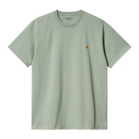 Carhartt WIP S/S Chase T-Shirt (glassy teal/gold) - Blue Mountain Store