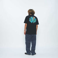 New Amsterdam Fishnet Tee (black) - Blue Mountain Store