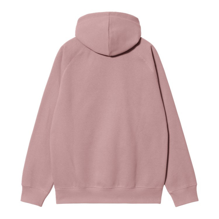Carhartt WIP Hooded Chase Sweat (glassy pink/gold) - Blue Mountain Store