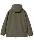 Carhartt WIP Hooded Coach Jacket (cypress/black) - Blue Mountain Store