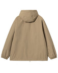 Carhartt WIP Hooded Coach Jacket (leather/black) - Blue Mountain Store