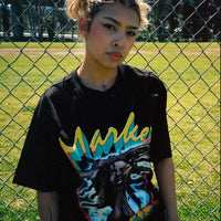 Market X Bob Marley One Love T-Shirt (vintage wash black) - Blue Mountain Store