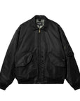 Carhartt WIP Olten Bomber (black smoke green) - Blue Mountain Store