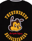 The Hundreds Replay Letterman Jacket (black) - Blue Mountain Store