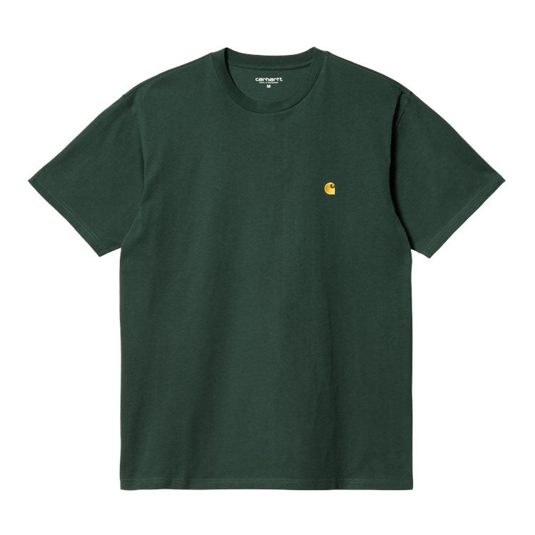 Carhartt WIP S/S Chase T-Shirt (discovery Green/gold) - Blue Mountain Store