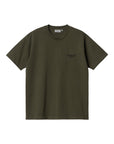 Carhartt WIP S/S Paisley T-Shirt (plant/black) - Blue Mountain Store