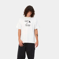 Carhartt WIP S/S Strange Screw T-Shirt (white) - Blue Mountain Store