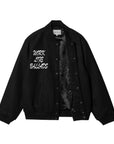 Carhartt WIP Work Varsity Bomber (black) - Blue Mountain Store