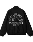 Carhartt WIP Work Varsity Bomber (black) - Blue Mountain Store