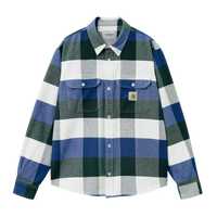 Carhartt WIP L/S Lyman Shirt (discovery green) - Blue Mountain Store