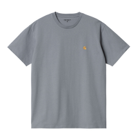 Carhartt WIP S/S Chase T-Shirt (mirror/gold) - Blue Mountain Store