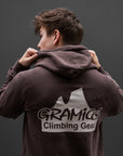 Gramicci Climbing Gear Hooded Sweatshirt (brown pigment) - Blue Mountain Store