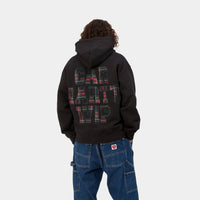 Carhartt WIP Hooded Wiles Sweat (black/wax) - Blue Mountain Store