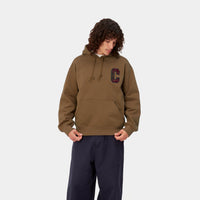 Carhartt WIP Hooded Wiles Sweat (hamilton brown) - Blue Mountain Store