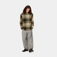 Carhartt WIP L/S Dellinger Shirt (highland) - Blue Mountain Store