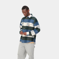 Carhartt WIP L/S Lyman Shirt (discovery green) - Blue Mountain Store