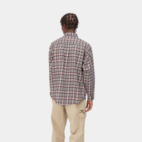 Carhartt WIP L/S Yuma Shirt (yuma check/grey heater) - Blue Mountain Store