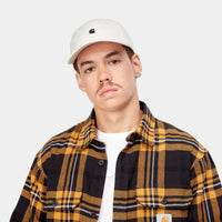 Carhartt WIP Madison Logo Cap (wax/black) - Blue Mountain Store
