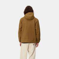 Carhartt WIP Windbreaker Pullover (Winter) (deep hamilton brown) - Blue Mountain Store