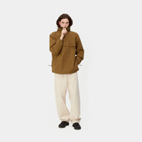 Carhartt WIP Windbreaker Pullover (Winter) (deep hamilton brown) - Blue Mountain Store