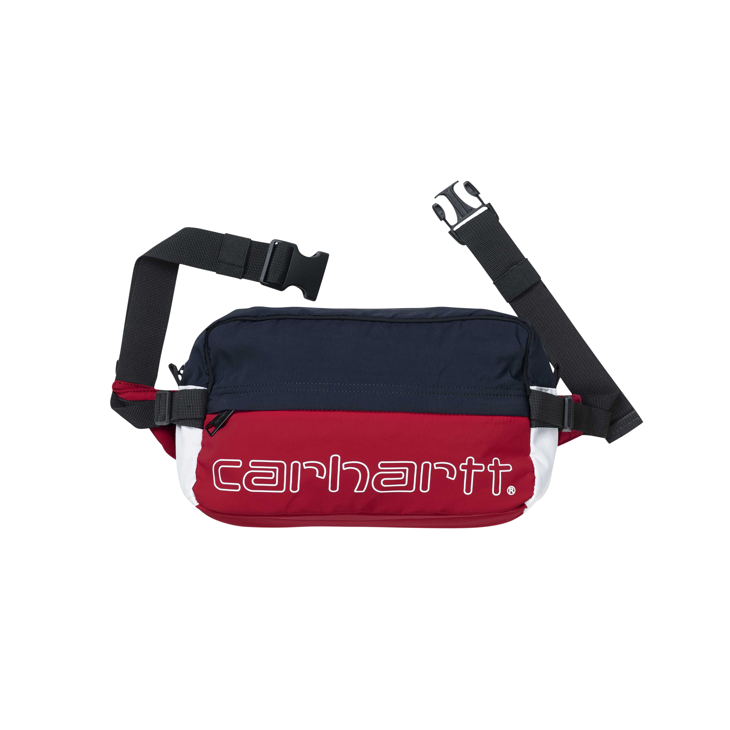 Carhartt WIP Terrace Hip Bag navy red Blue Mountain Store