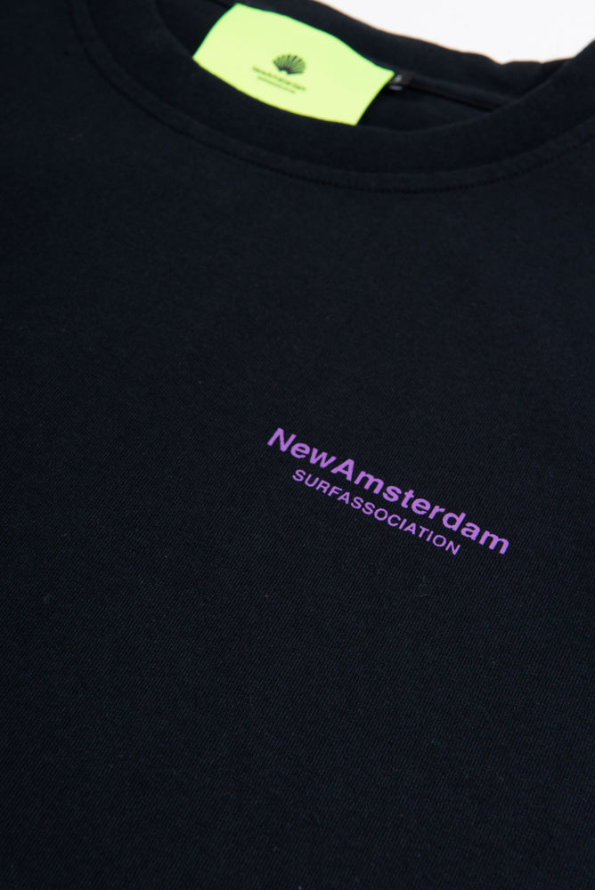 New Amsterdam Anemone Tee (black) - Blue Mountain Store