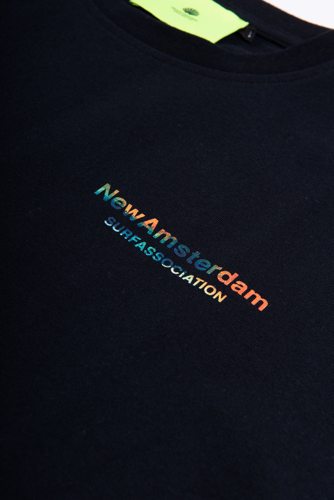 New Amsterdam Fishnet Tee (black) - Blue Mountain Store
