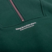 New Amsterdam Sea Half-Zip (green) - Blue Mountain Store