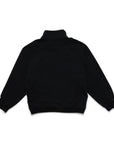 New Amsterdam Half-Zip Turtleneck Sweat (black) - Blue Mountain Store