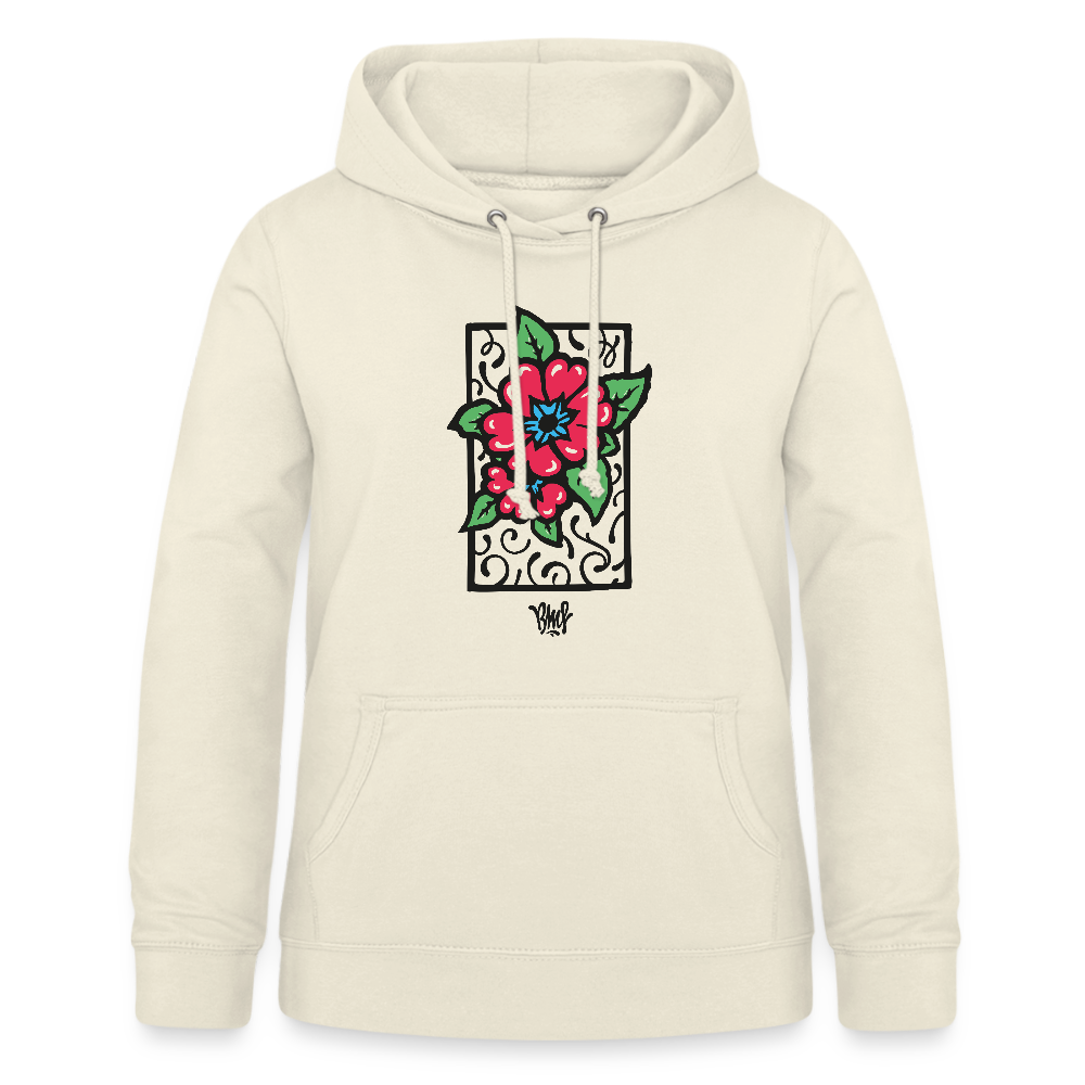 Blume Frauen Hoodie - Vanille-Milchshake