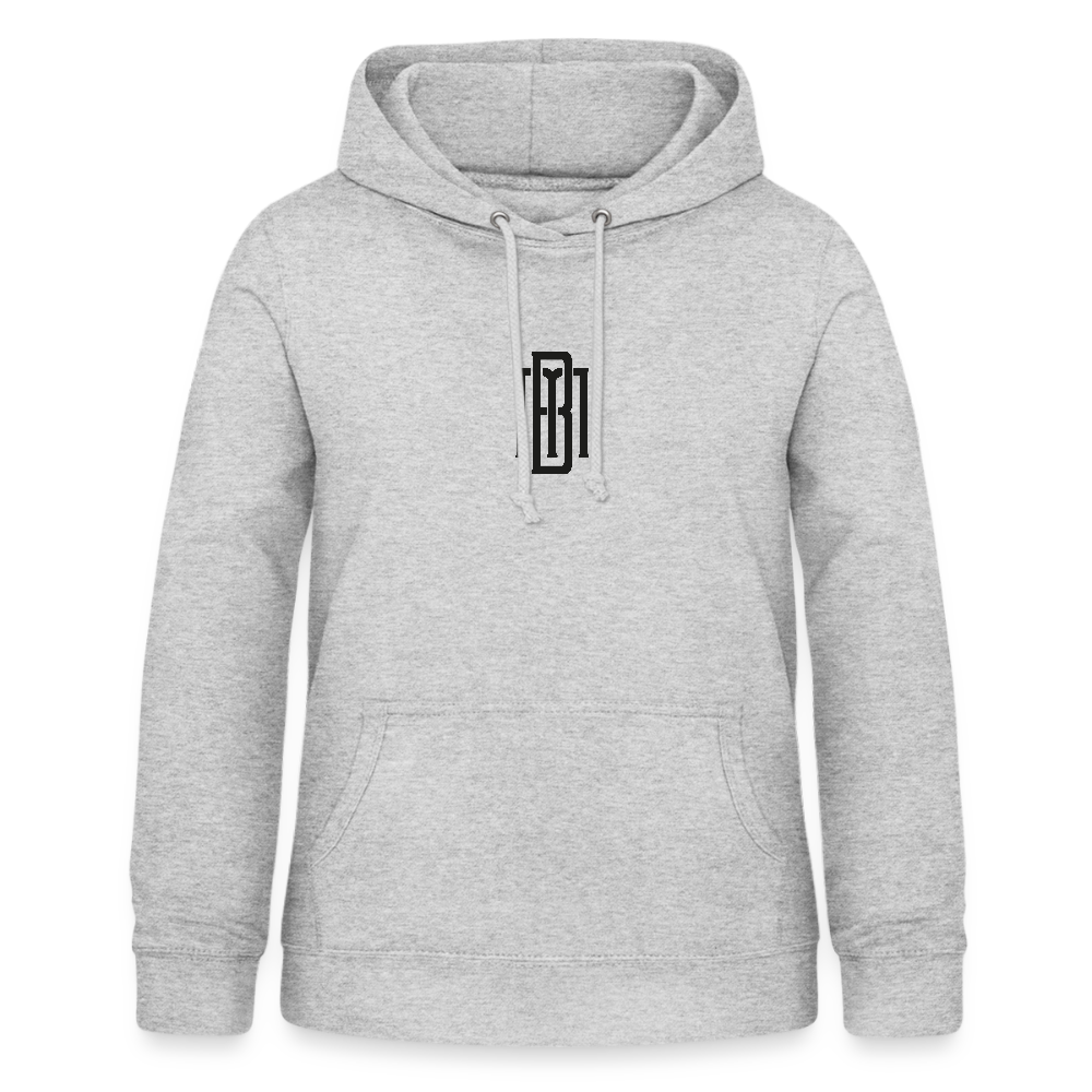 Mono Frauen Hoodie - Hellgrau meliert