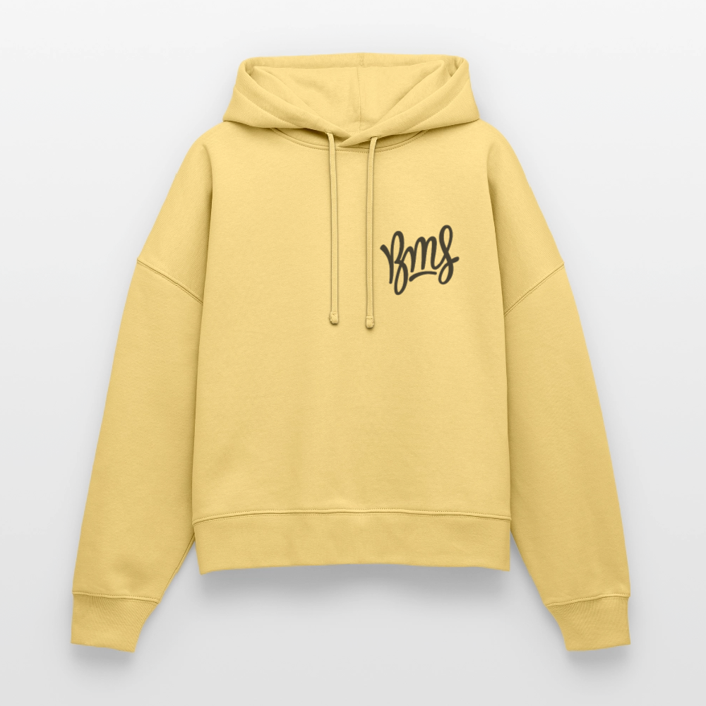 BMS Stanley/Stella Boxy Frauen Bio Hoodie Nora - Hellgelb