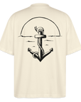 Anker Stanley/Stella Oversized Unisex Bio T-Shirt Blaster - Weißgrau