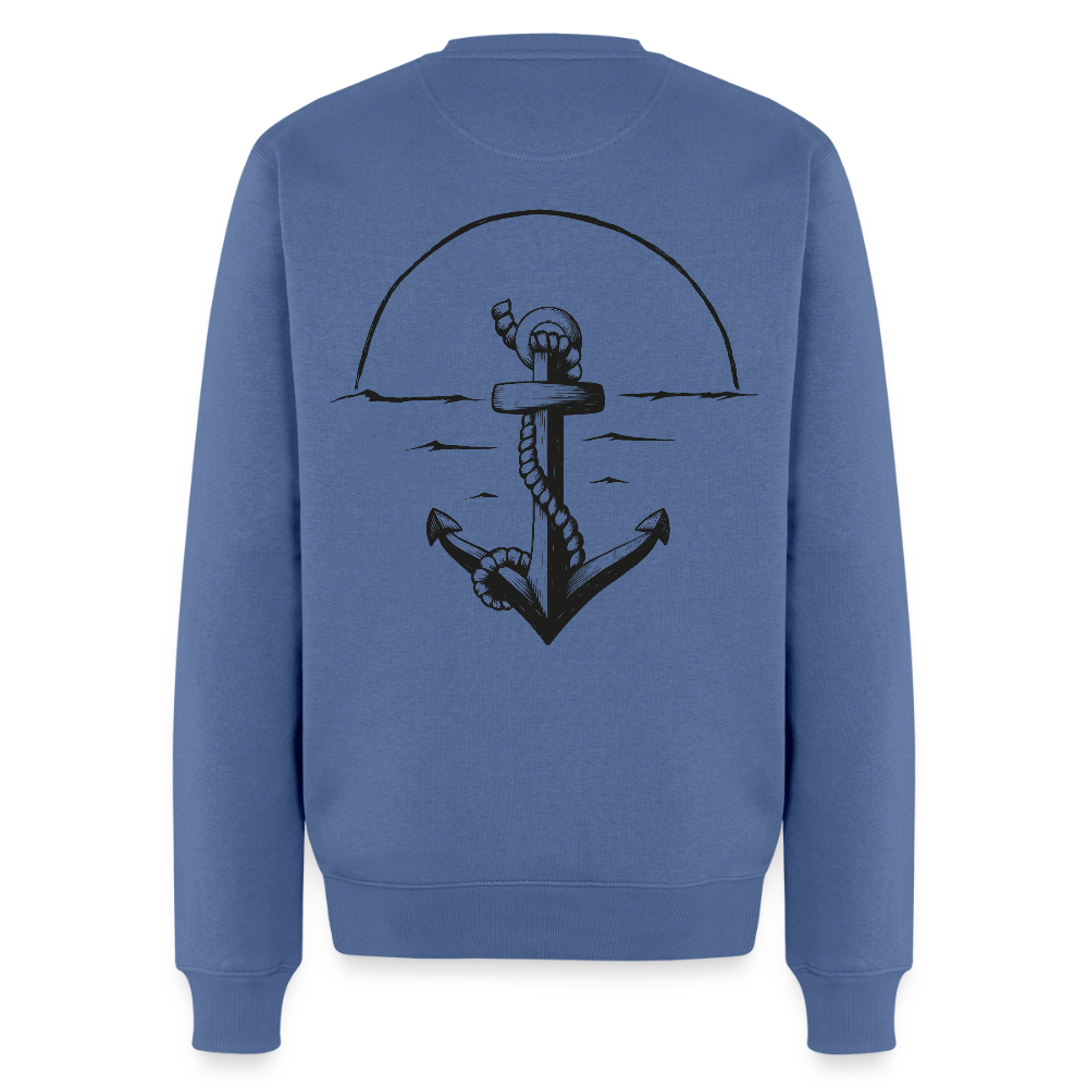 Anker Männer Premium Pullover - Taubenblau
