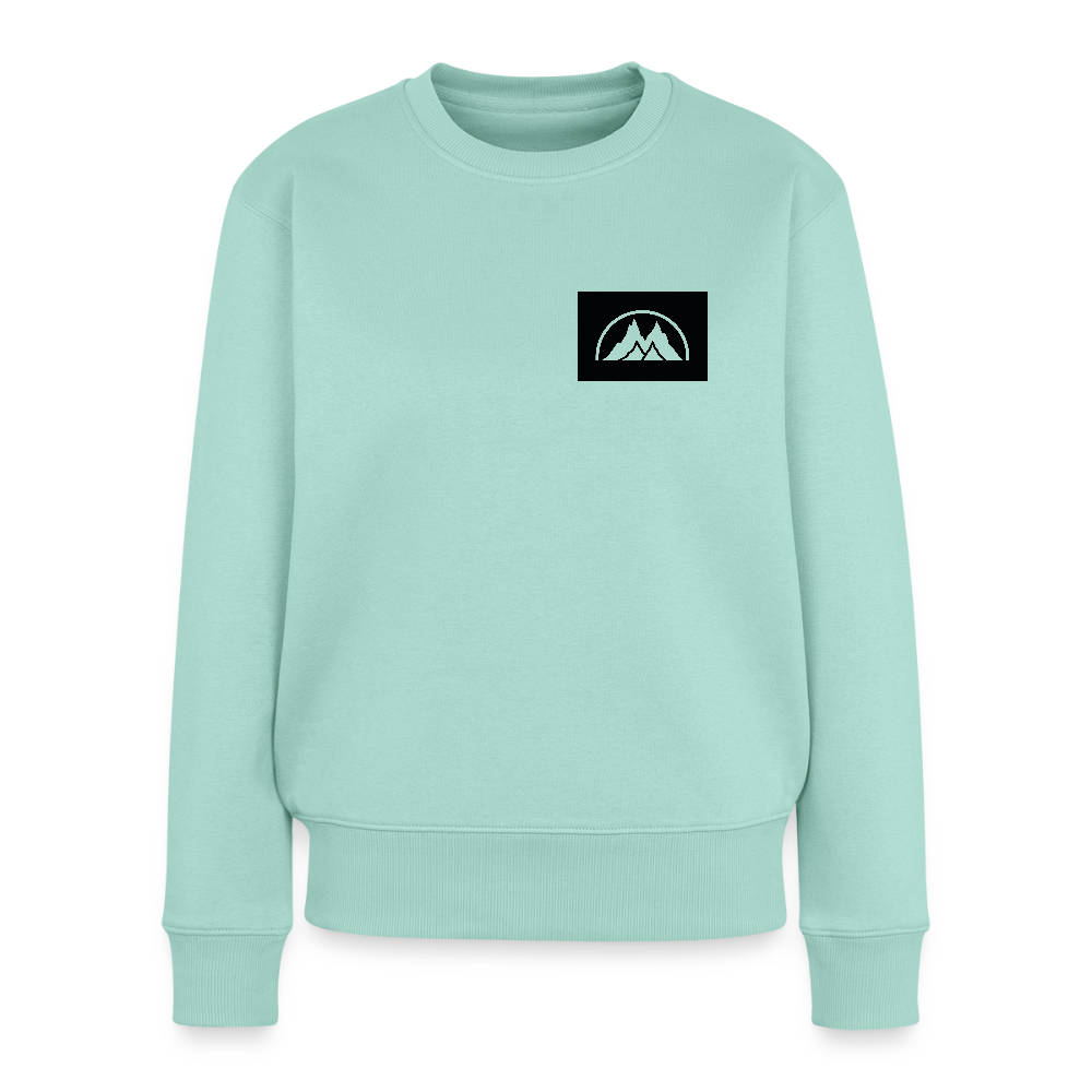 Box Logo Frauen Premium Pullover - Mint 