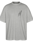 Asia Boot Stanley/Stella Oversized Unisex Bio T-Shirt Blaster - Grau meliert
