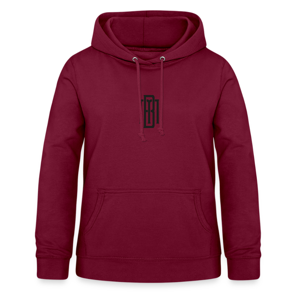 Mono Frauen Hoodie - Bordeaux