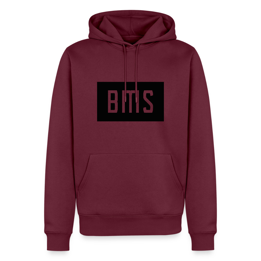 Big Box Männer Premium Hoodie - Burgunderrot