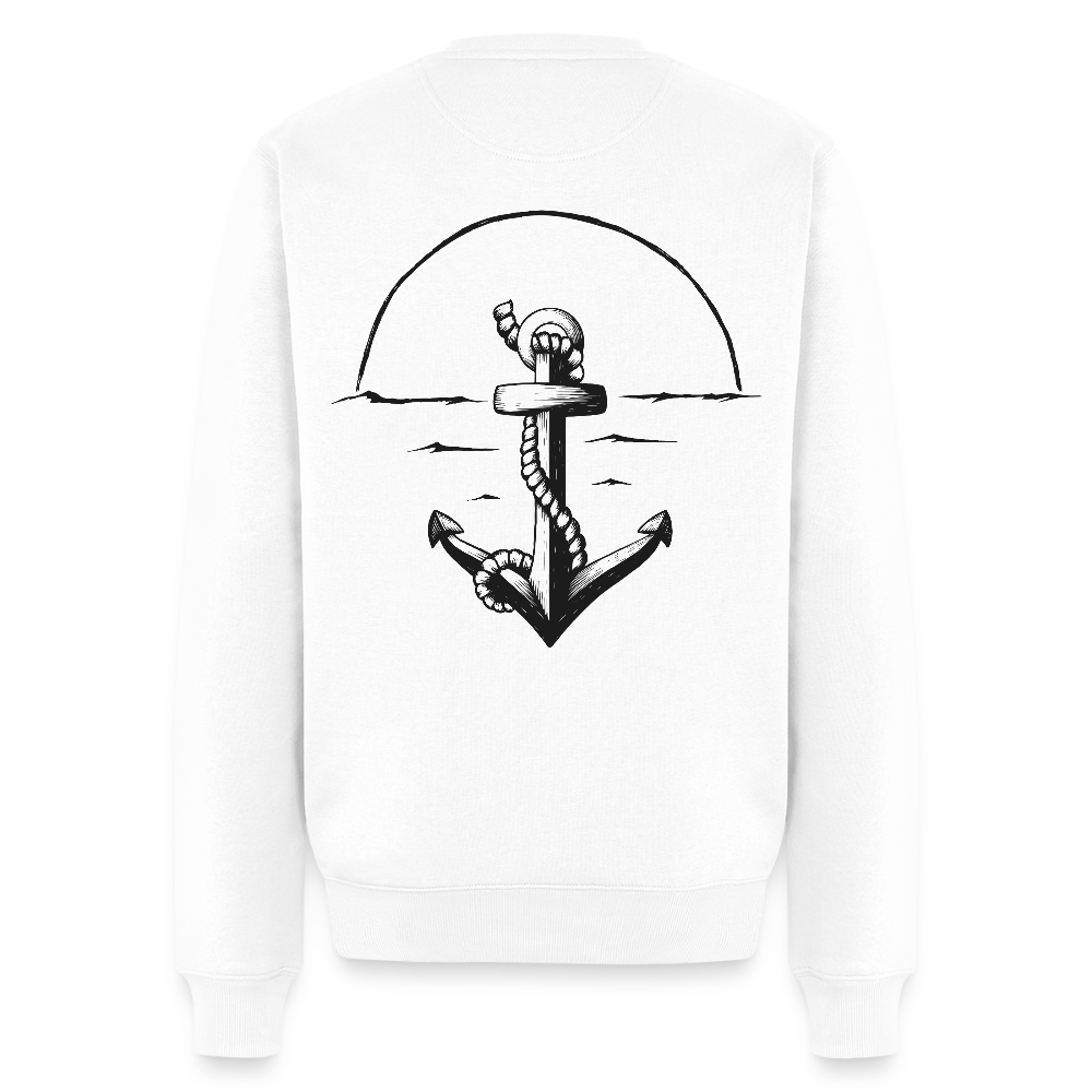 Anker Männer Premium Pullover - Weiß