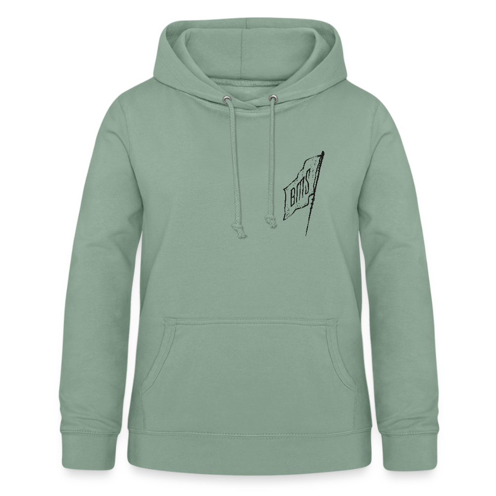 Asia Boot Frauen Hoodie - Graugrün