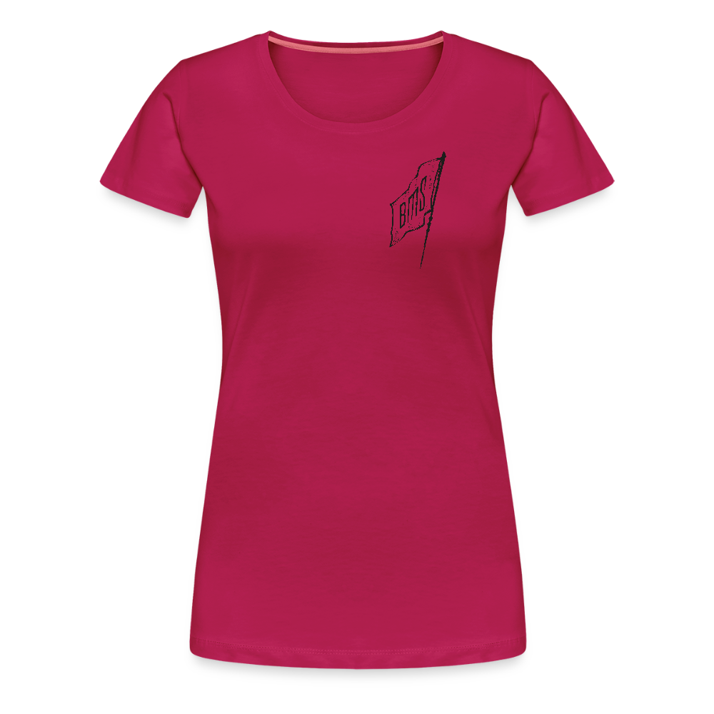 Asia Boot Frauen Premium T-Shirt - dunkles Pink