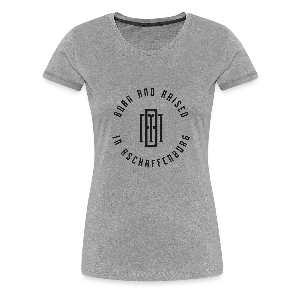 Frauen Premium T-Shirt - Grau meliert
