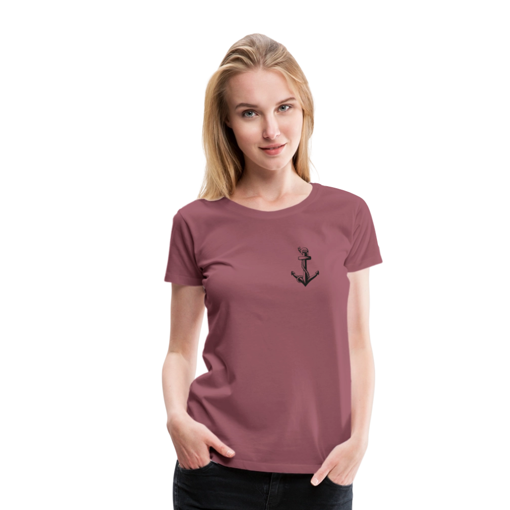 Anker Frauen Premium T-Shirt - Malve
