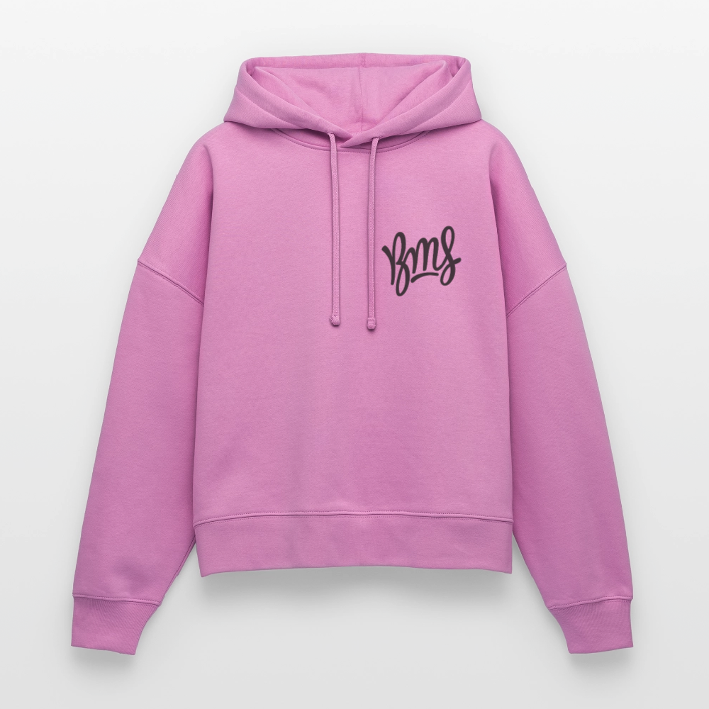 BMS Stanley/Stella Boxy Frauen Bio Hoodie Nora - Pink