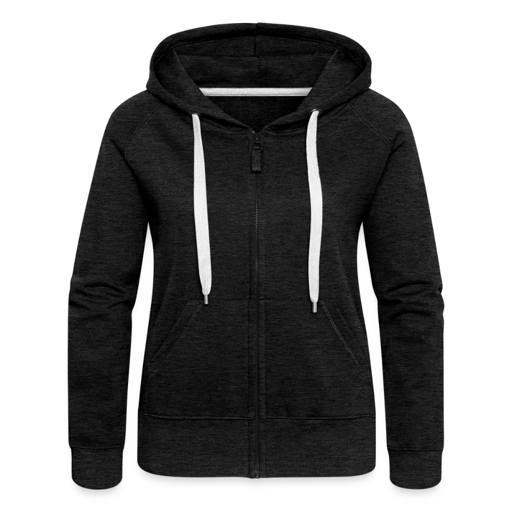 Asia Boot Frauen Premium Kapuzenjacke - Anthrazit