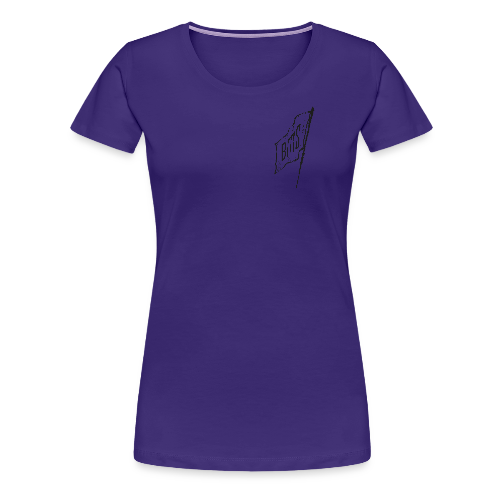 Asia Boot Frauen Premium T-Shirt - Lila